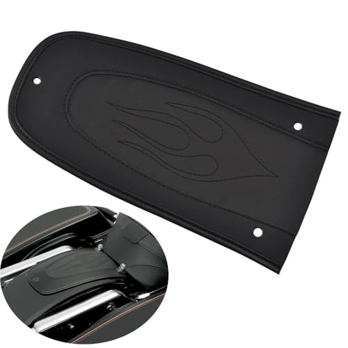 Pechera trasera con llamas para viajes largos en moto Road Glide y Street CVO 2