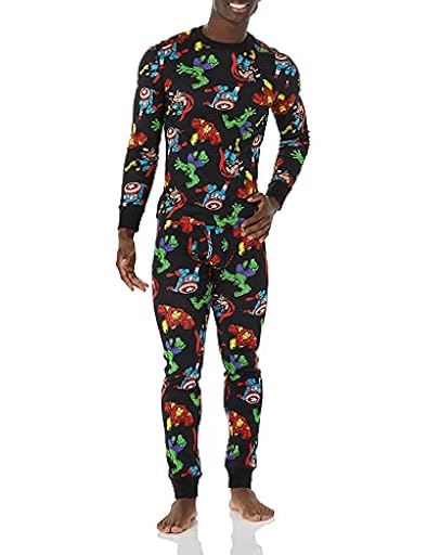 Amazon Essentials Disney | Marvel | Star Wars Conjuntos de pijama ajustado Hombre, Marvel Avengers - Mens Snug-fit, XL | Ya disponible en tu tienda friki favorita! En mundofriki.es! Amazon Essentials Disney | Marvel | Star Wars Conjuntos de pijama ajustado Hombre, Marvel Avengers - Mens Snug-fit, XL | Ya disponible en tu tienda friki favorita! En mundofriki.es!