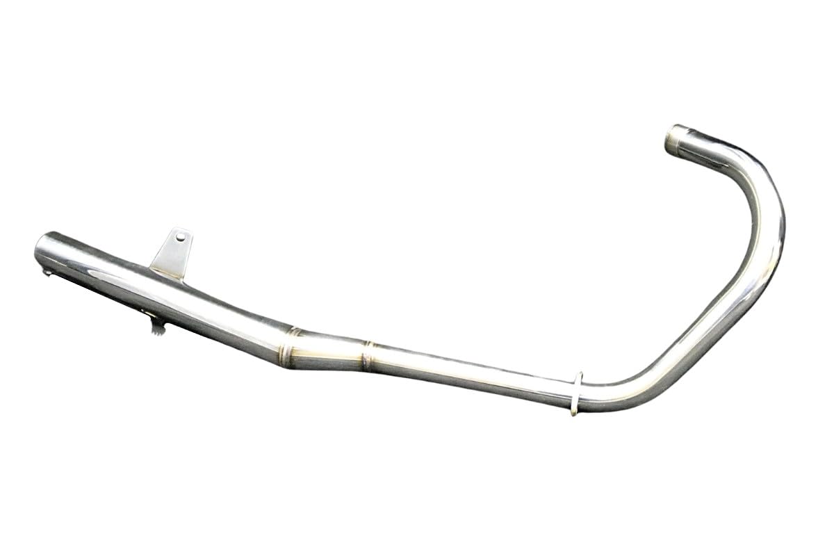 Amazon | GN125用 富士創業 マフラー / 50.8π ショート管 レインボー