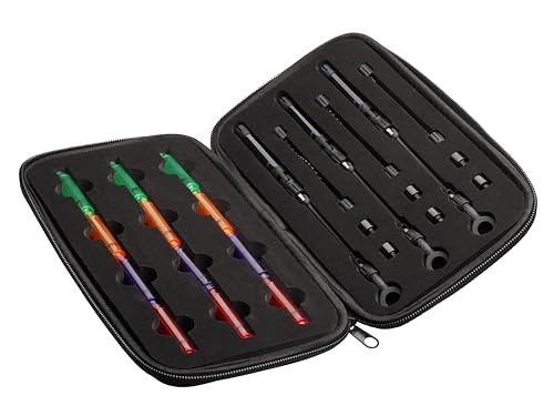 Ci sono cinque diversi corpi di colore disponibili: verde neon, bianco, viola, rosso e nero, il colore dei corpi può essere cambiato rapidamente grazie al sistema Easy Turn and Fix
