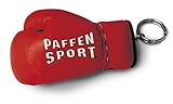 Ca. 5 cm lang Paffen Sport Key Mini-Boxhandschuhe als Schlüsselanhänger; rot