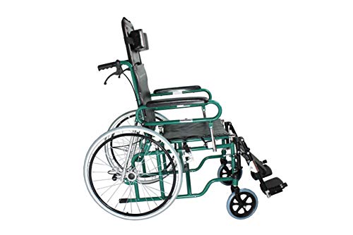 Image of Ryan Reclining Folding Invalid Wheelchair