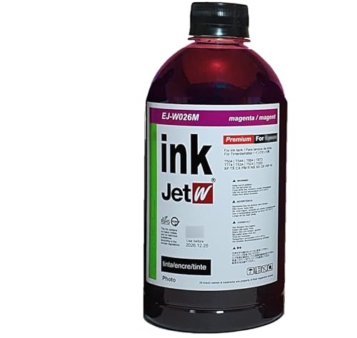 JETW 522 refil de tinta de alta capacidade 4 litros (4000ml) de substituição para refil compatível (