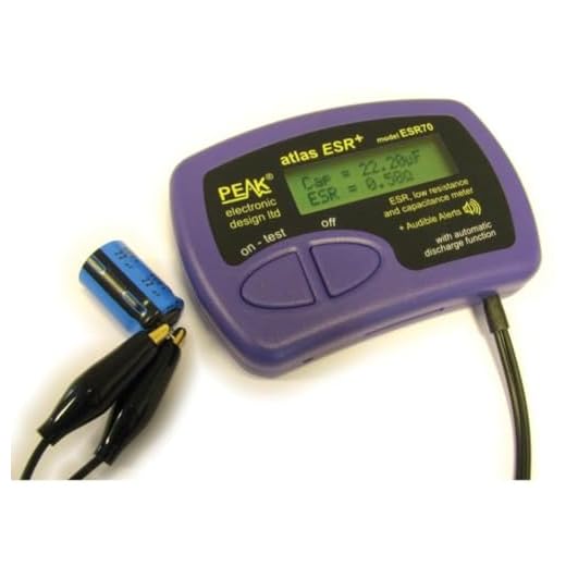 Velleman Atlas ESR70 Capacitance and ESR Meter