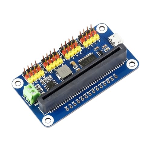 Controlador de servos I2C para brazo mecánico compatible con Microed Bit y robótica educativa