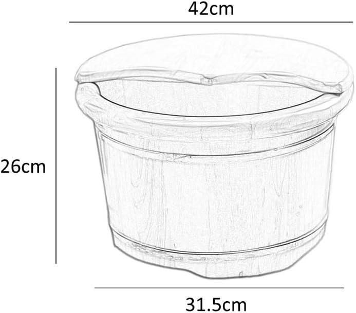 Cubeta de Madera para Sauna y Masaje de Pies miniatura 4