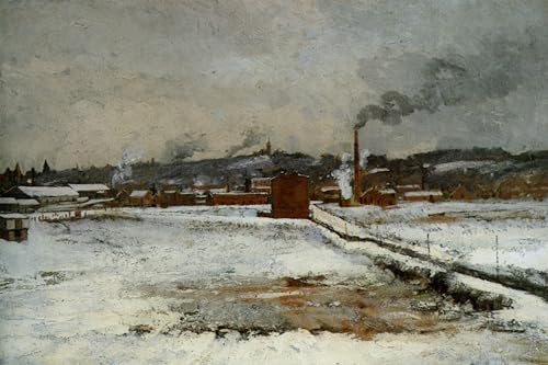 Paysage d'hiver John Twachtman Toile pour habiller un mur vide