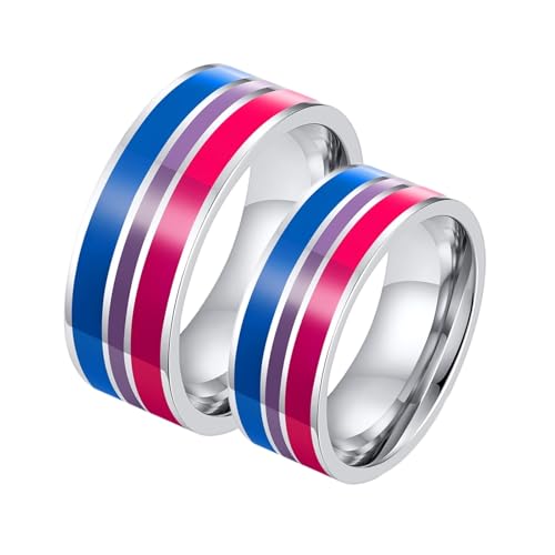 Aienid �����Y�E�F�f�B���O�����O �X�e�����X�X�`�[�� ���u2�� LGBT�����O �}���`�J���[�G�i�����J�b�v���o���h�a�����p, Women 10 + Men 8, �X�e�����X�|, �W�F���X�g�[���Ȃ�