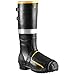 Tingley MB816B.08 Rubber Steel Toe Boot, 8, Black