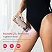 Laser Hair Removal, 25J Energy Triple-Pulse IPL Laser Hair Removal for Women, 12 cm² Comfort Sapphire 37 °F Ice-Cooling Contact, Hair Removal Device for Armpits Legs Arms Bikini Line
