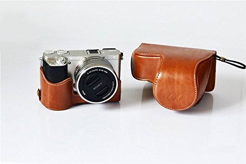 SONY α6300 レンズ　カメラケース付き 楽天市場】【Sony A6400 A6300 A6100 A6000 専用】レザーカメラ
