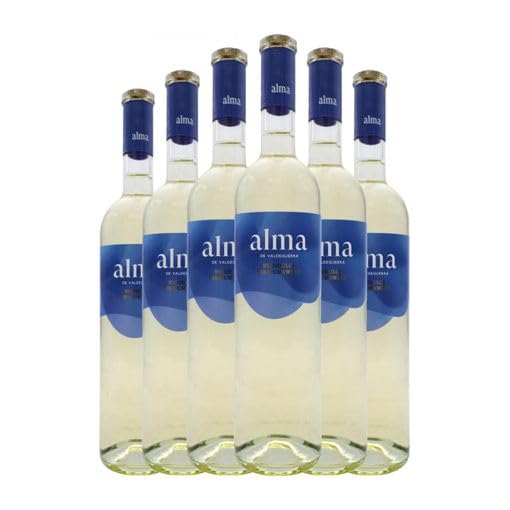 Alma de Valdeguerra Weißwein Halbtrocken, 6 Flaschen, 75 cl je Flasche