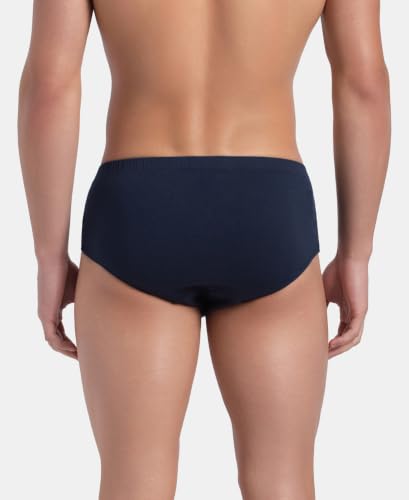 Image of Jockey 8035 Men Super Combed Cotton Solid Brief with Ultrasoft Concealed Waistband
