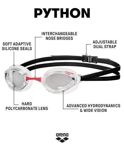 Image of Arena 1E762 Swimming Goggles (Clear /White /Black)