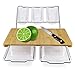 Produktbild Ambility Chopping Block Multifunction Bamboo Cutting Board Kitchen Tool with Storage Box Hackklotz Schneidbrett Multifunktions Bambus Schneidebrett