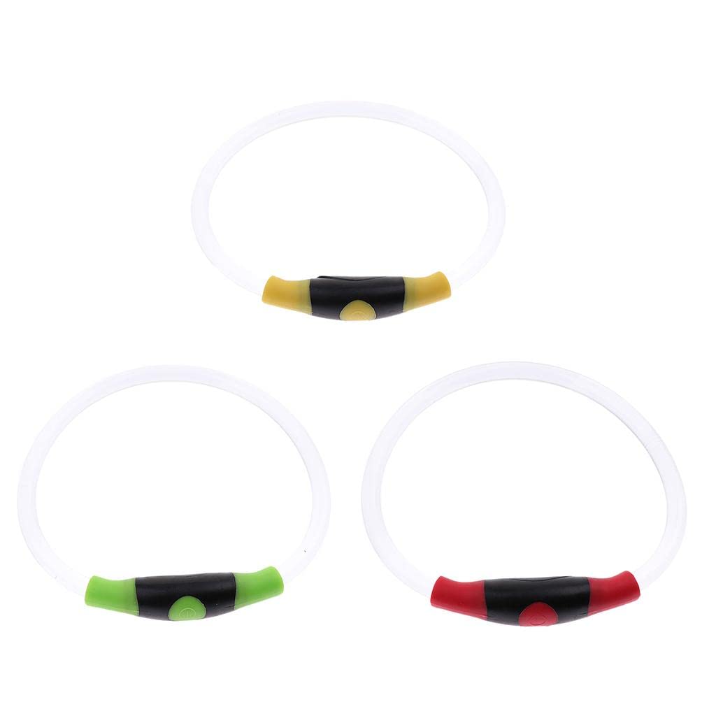 Meri Shopp LED Dog Collar Battery Glowing Pet Dog Collar for Night Safety Red Light (B0B29639DF) Amazon Price History, Amazon Price Tracker