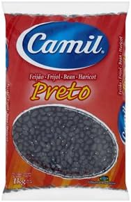 Brazilian Black Beans / Black Beans / Haricots noirs brésiliens / Feijão Preto / Feijao Preto Brasileiro - Camil 1kg