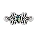 316L Stainless Steel Cartilage Earring with Medieval Vine Ear Cuff | 16 Gauge