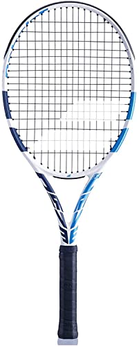 Babolat Evo Drive Lite Women, Adult Tennis Racket - Size 3 White/Blue/Dark Blue - Image 2