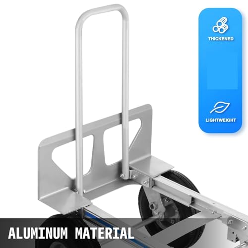 Carretilla plegable 3 en 1 con 4 ruedas resistente 1000 lbs miniatura 3