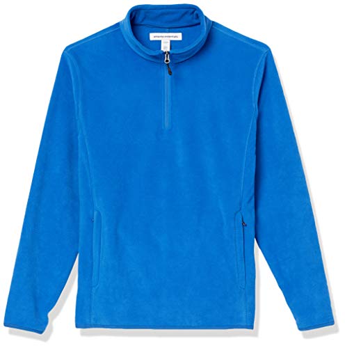 Image of Amazon Essentials Men's Quarter-Zip Fleece Pullover Jacket, Insulated for Cold Weather