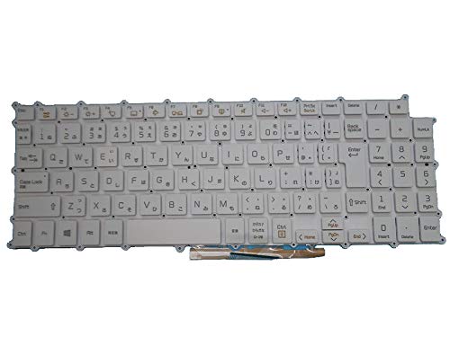 ノートパソコンキーボード互換 LG 15Z980 SG-90910-2VA SN38701 AEW73949823 白 日本語JP フレームなし
