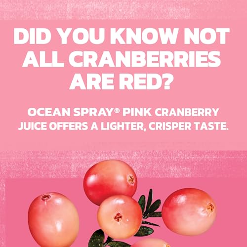 Image of Ocean Spray Pink Cranberry Juice Cocktail, 64 Fl Oz Bottle (Pack of 1)