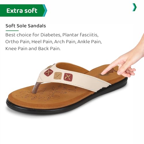 Image of ORTHO JOY doctor Slipper for women Fancy || Orthopedic Women's Fashion Slipper || Comfortable slippers