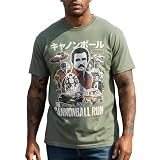 Cannonball Run Shirt - Vintage Japanese Movie Poster Tee - 80s Burt Reynolds Retro Outlaw Racing Streetwear Graphic Top Moss