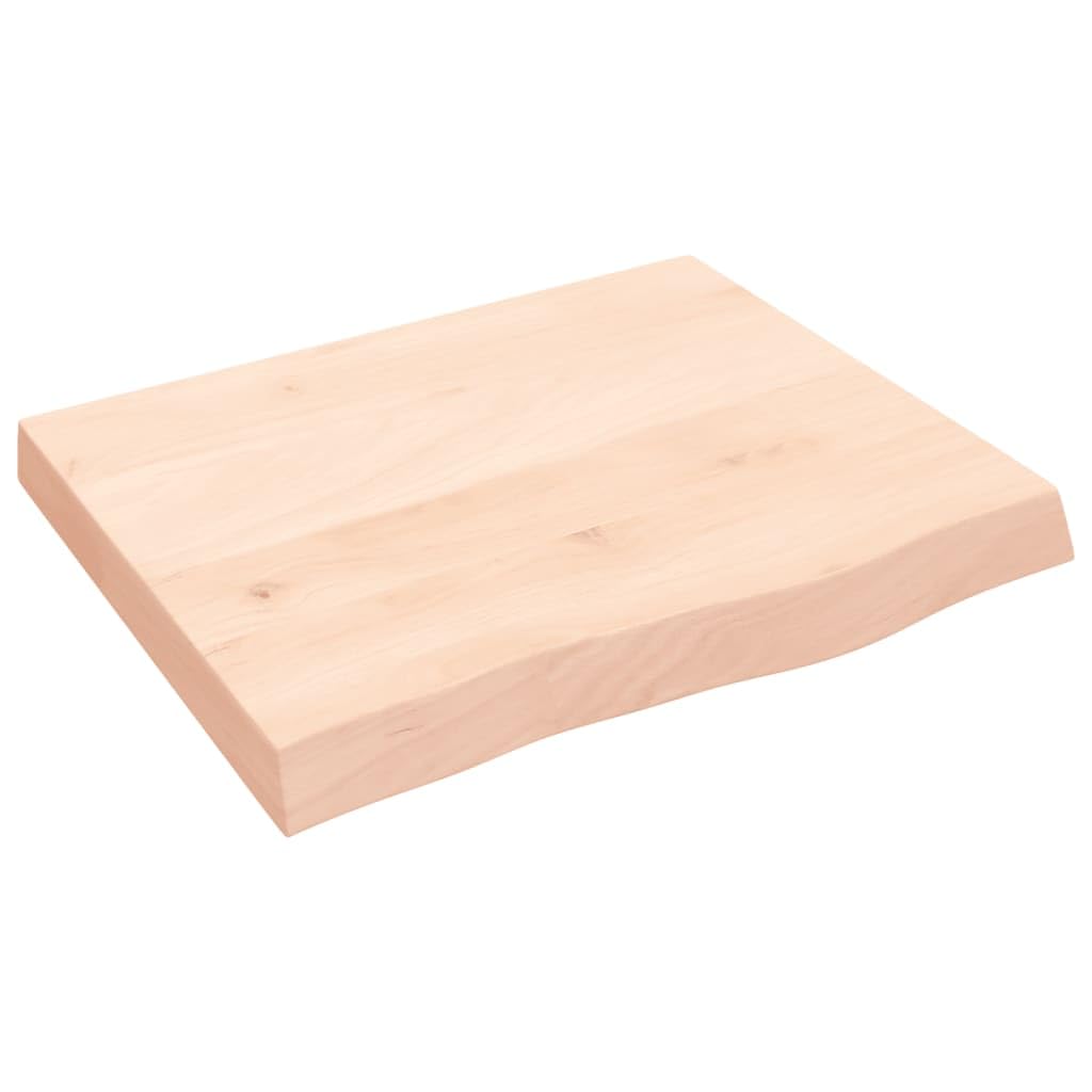 vidaXL Étagère Murale 60x50x(2-6) cm Bois de chêne Massif Non traité