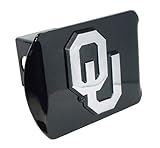 Elektroplate University of Oklahoma “OU” Black Hitch Cover