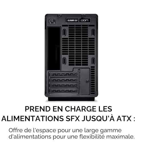 Boitier PC Lian Li avec chassis personnalisable en acier robuste - 7