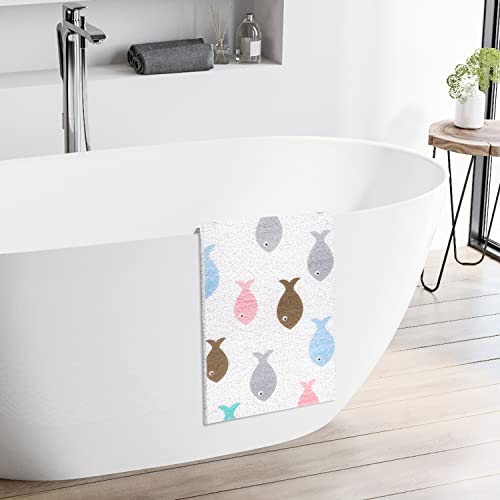 Bathtub Mat Shower Mat Non-Slip, 16x 39 Inch, Soft Comfort Bath Mat with Drainage Holes, PVC Loofah Massage Bathmat for Shower, Tub, Bathroom, Wet Areas, Quick Drying by ZOESOE - Used condition - Image 8