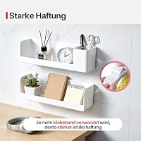 Doppelseitiges Klebeband Extra Stark, 30mm × 3m Doppelklebeband Schaumstoffband, 1600T PE - Montageklebeband, Wasserdichtes Starkes Klebeband für Innen- und, Befestigung von Gegenständen, Bildern – Ansicht 4