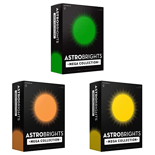 Astrobrights Mega Collection, Colored Cardstock & Astrobrights Mega Collection, Colored Cardstock & Astrobrights Mega Collection, Colored Cardstock #TOP30