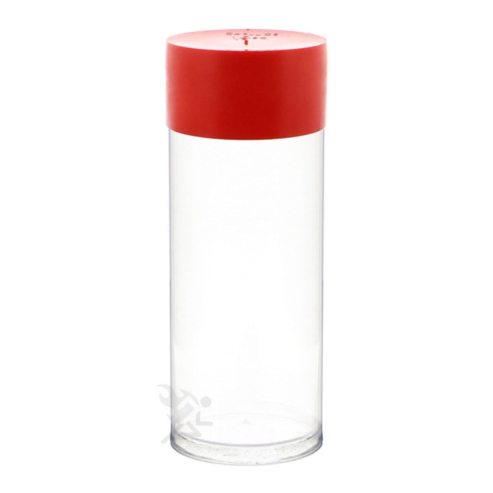 OnFireGuy Capsule Tube for Air-Tite LRG - Model H Coin Capsule Holders | Coin Holder Storage Tube (1pc Red Cap Tube)