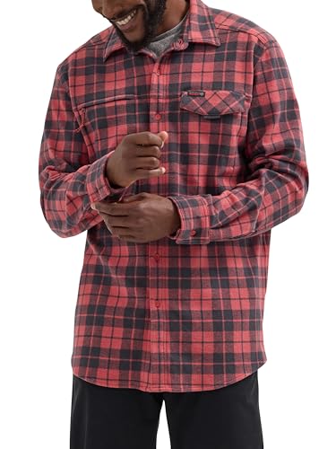 ATG Men's Campsite Button-Down Plaid Shirt4