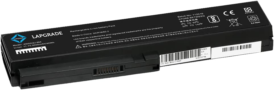 Lapgrade Battery for LG R410,510 SQU-804 Series