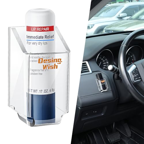 Desing Wish Acrylic Chapstick Holder for Car Space Saving Lipstick