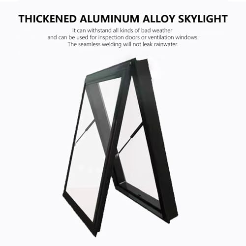Escotilla de aluminio para techo con vidrio templado de alta resistencia 3