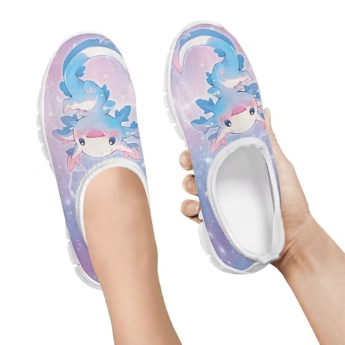 Kids Casual Shoes Slip on Comfort Walking Shoes for Boys Girls Lightweight Loafer Breathable Mesh Tennis Shoes for Little Kids SizeUS 11-153