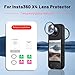 DFTIM X4 Premium Lens Guards for Insta360 X4 Camera Accessories, Scratch-resistant Optical coated High transparency tempered glass Protective Lens Upgraded anti-scratch protectors Knob Mount