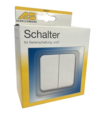 Preisvergleich Produktbild Schellenberg Lichtschalter Schalter Serienschaltung