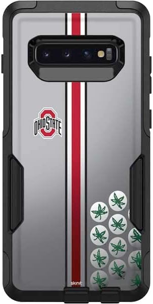 Skinit Decal Skin Compatible with OtterBox Commuter Galaxy S10 Plus - Officially Licensed Ohio State University Ohio State University Buckeyes Design