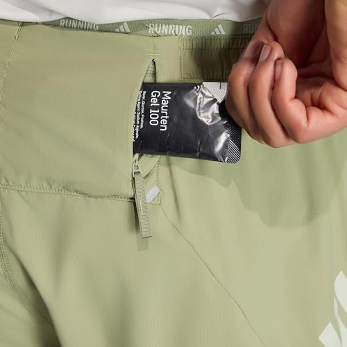 adidas Herren Adi365 Running Formotion Iconic Shorts, Tent Green, S 5 inch – Ansicht 2