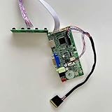Control Board HDMI Compatible with VGA for B140XTT01.0 1366X768 14-inch Panel Screen Display Driver kit LED DIY