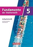  Fundamente der Mathematik - Nordrhein-Westfalen - Ausgabe 2019 - 5. Schuljahr: Arbeitsheft mit Lösungen