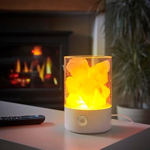 Lampe d'ambiance Auraglow en cristal Cover