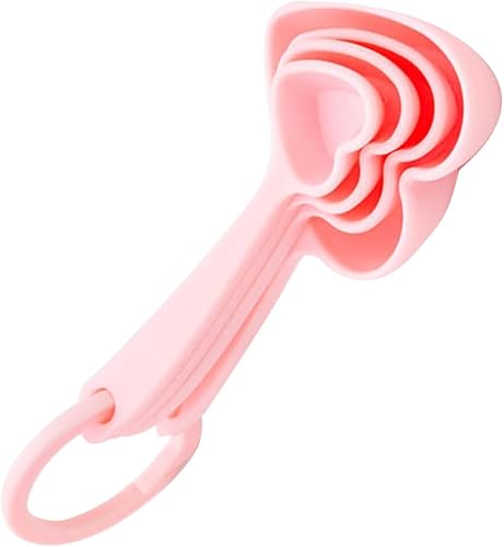 Miniatura 6 de Anneome Cubos de hielo de plástico para perros, 3 juegos12 piezas Cucharas de plástico para servir cucharas de plástico para medir la leche en forma