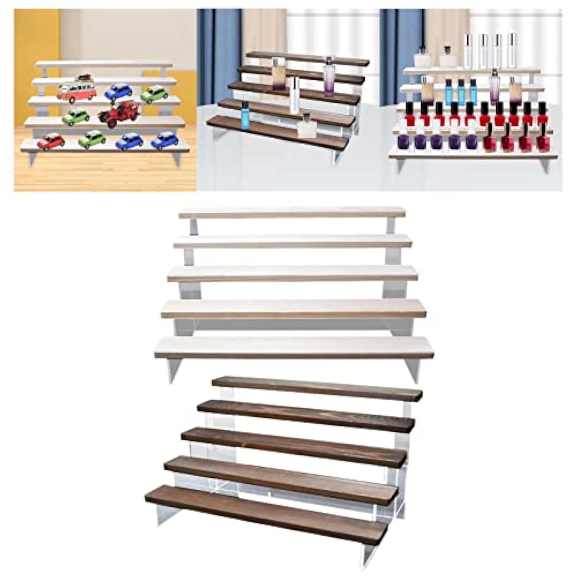 5 Tiers Display Stand Space Saving Decoration